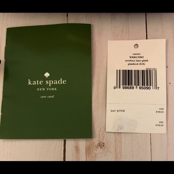 Kate Spade Newbury Lane Plaid - Picture 5 of 7